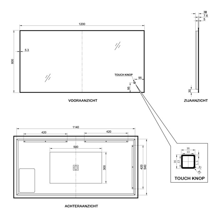 technische-tekening-badkamerspiegel-diamond-led-120x60