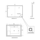 technische-tekening-badkamerspiegel-diamond-led-80x60